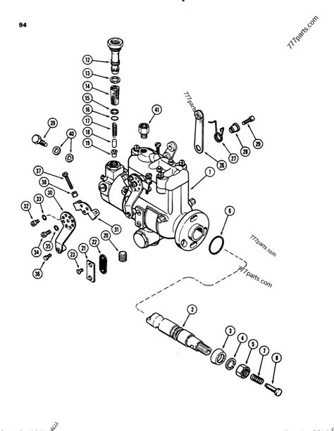 case pump parts diagram